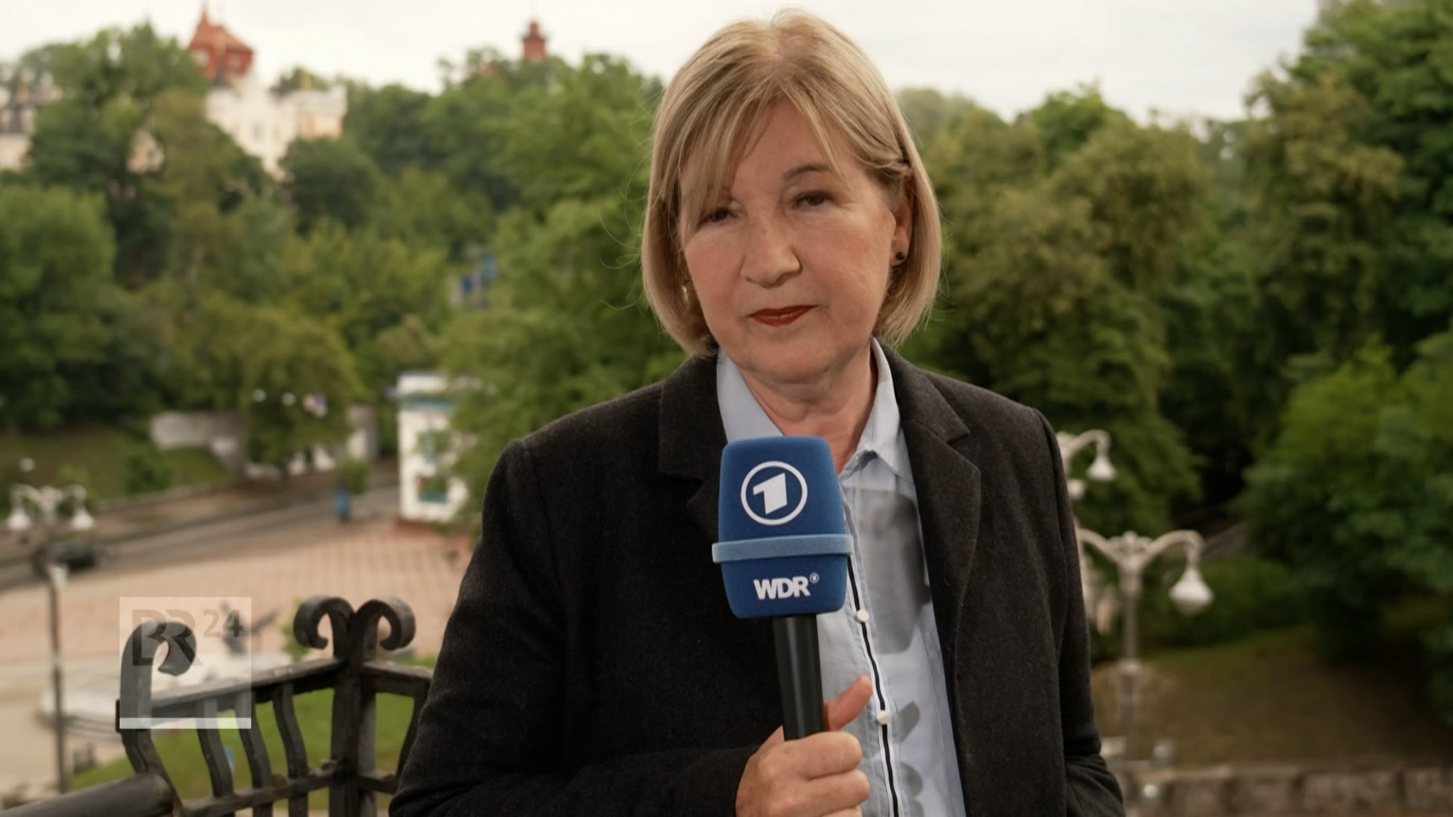 ARD-Korrespondentin Birgit Virnich berichtet über den Ukraine-Friedensgipfel