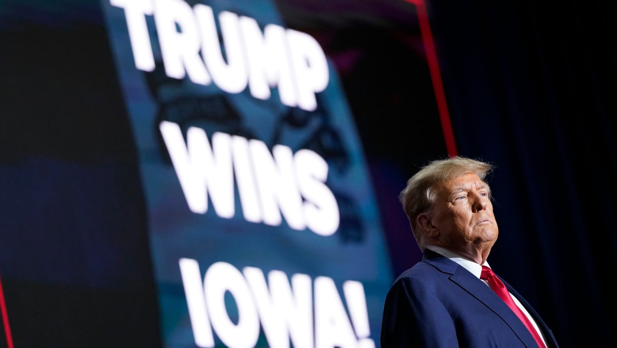 Trumps Sieg in Iowa: Folgt der Durchmarsch ins Weiße Haus?