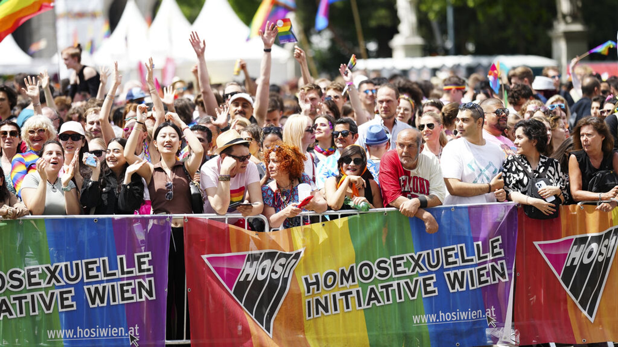 Regenbogenparade in Wien