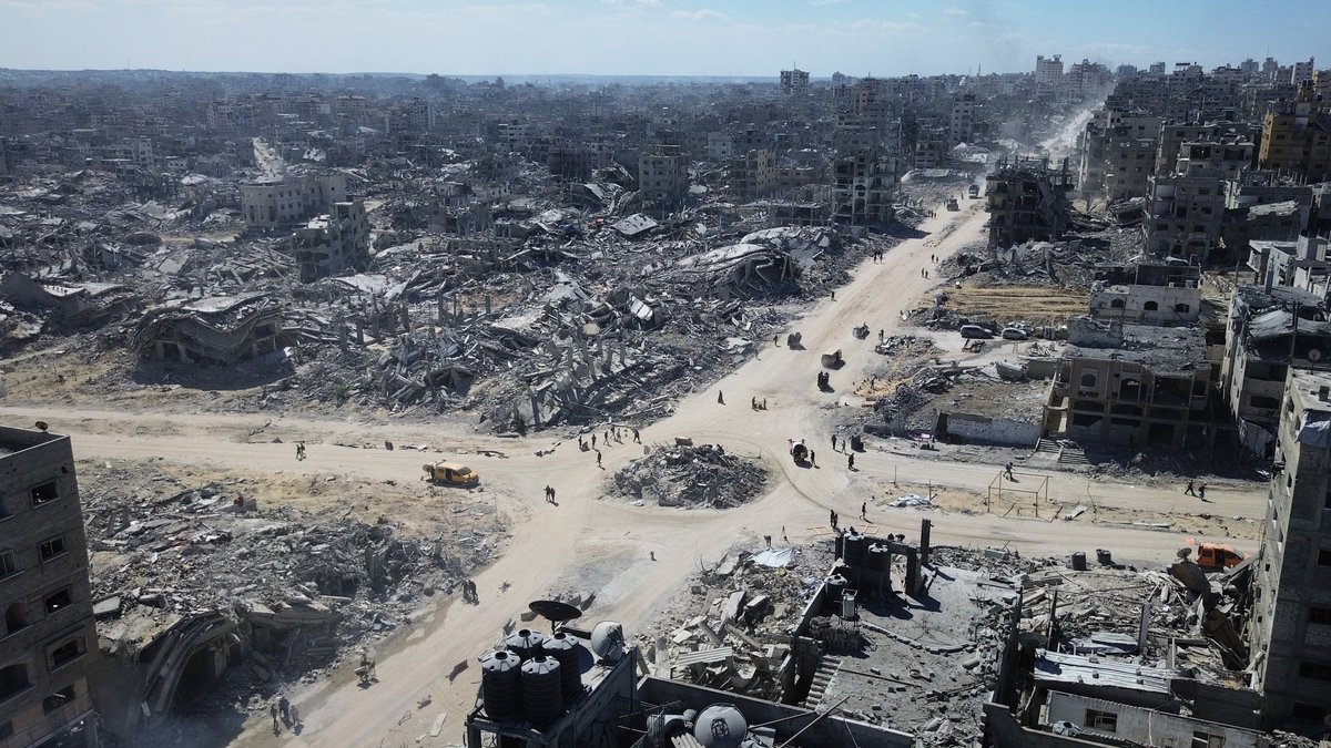 BR-Analyse zeigt Grad der Zerstörung im Gazastreifen