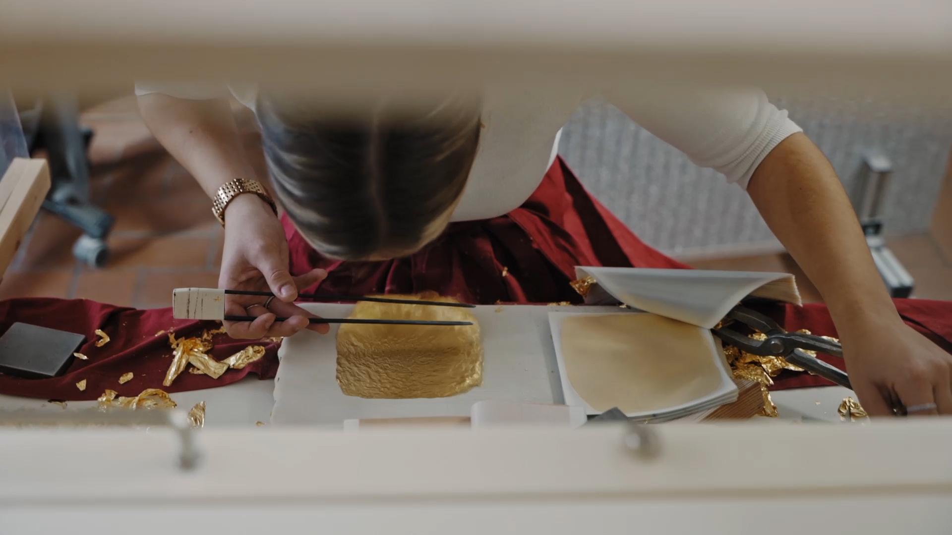 Fünf fränkische Traditionen wurden 2024 Immaterielles Kulturerbe Bayerns. Darunter das Goldschlägerhandwerk in Schwabach. 