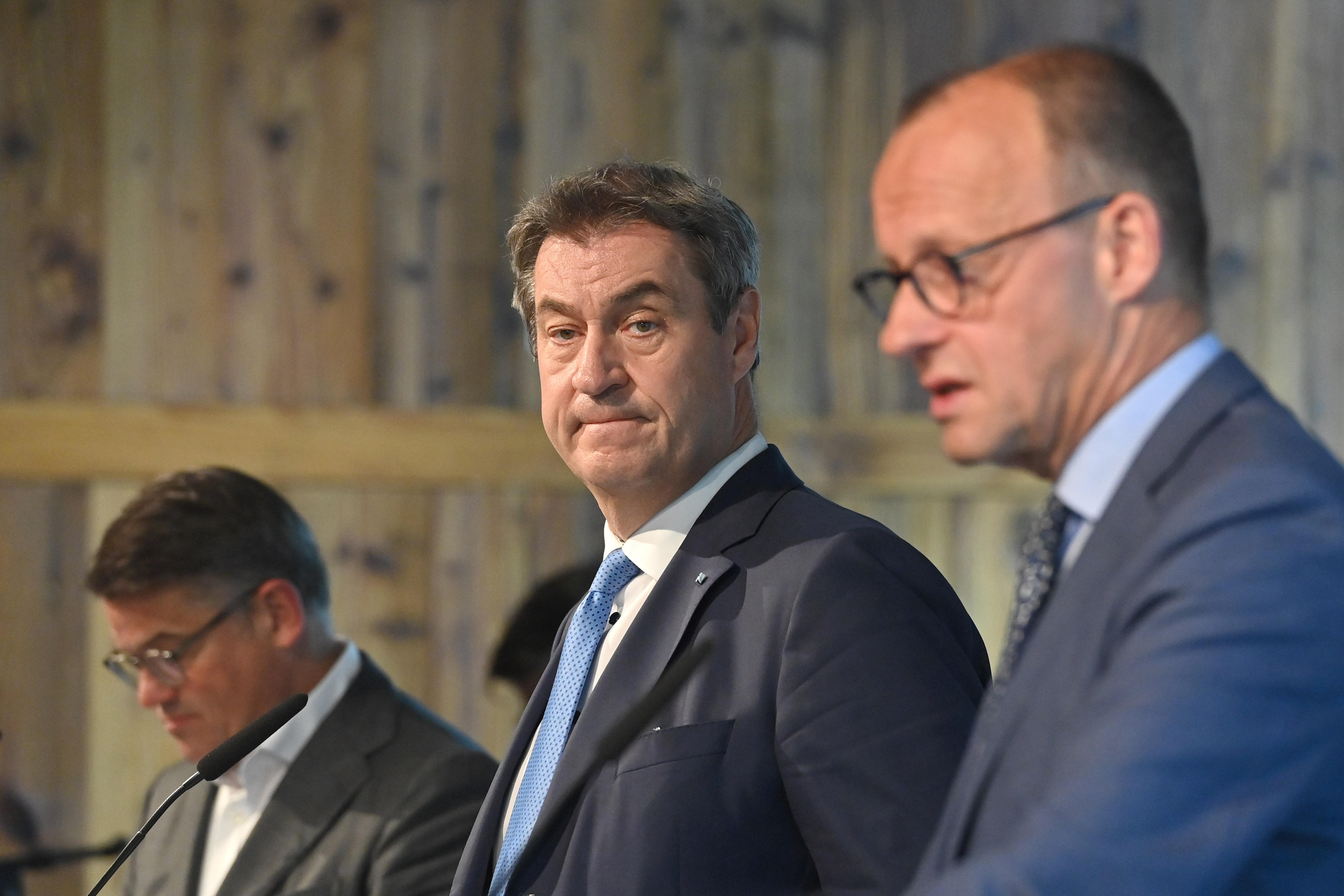 Markus Söder und Friedrich Merz