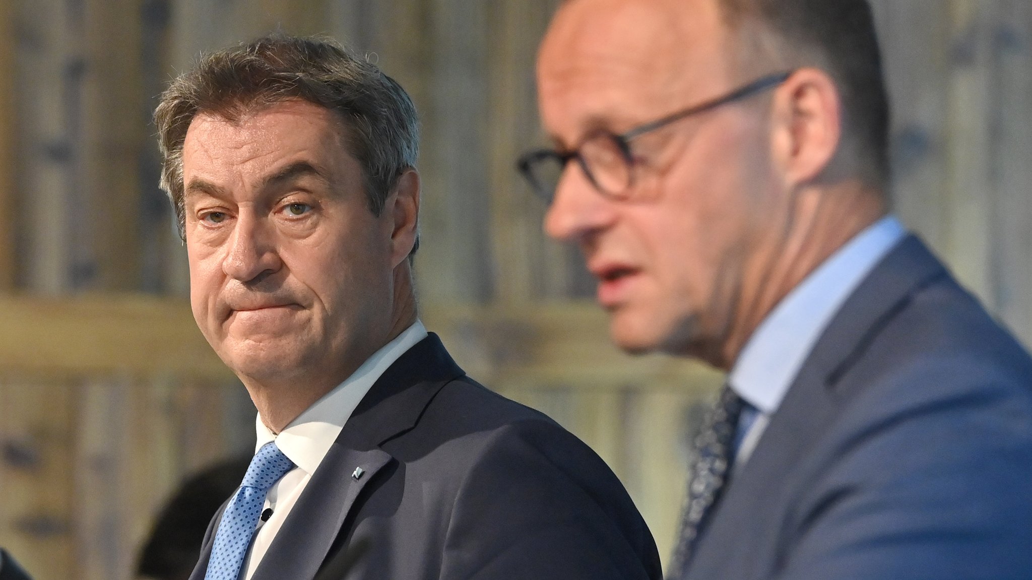 Markus Söder und Friedrich Merz