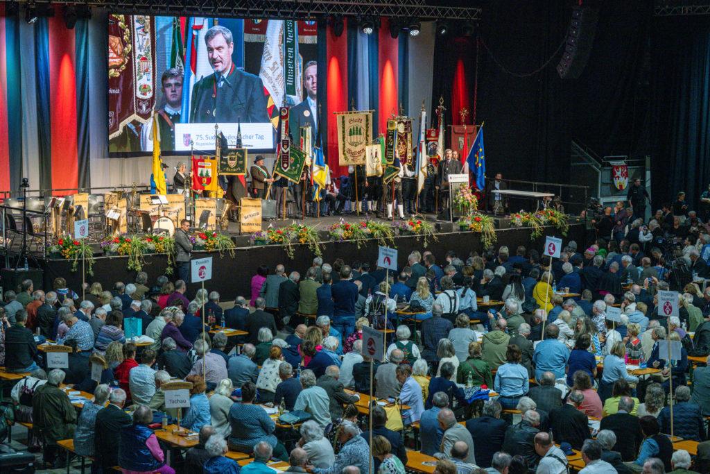 (Archivbild) Bayerns Ministerpräsident Markus Söder auf dem Sudetendeutschen Tag 2025