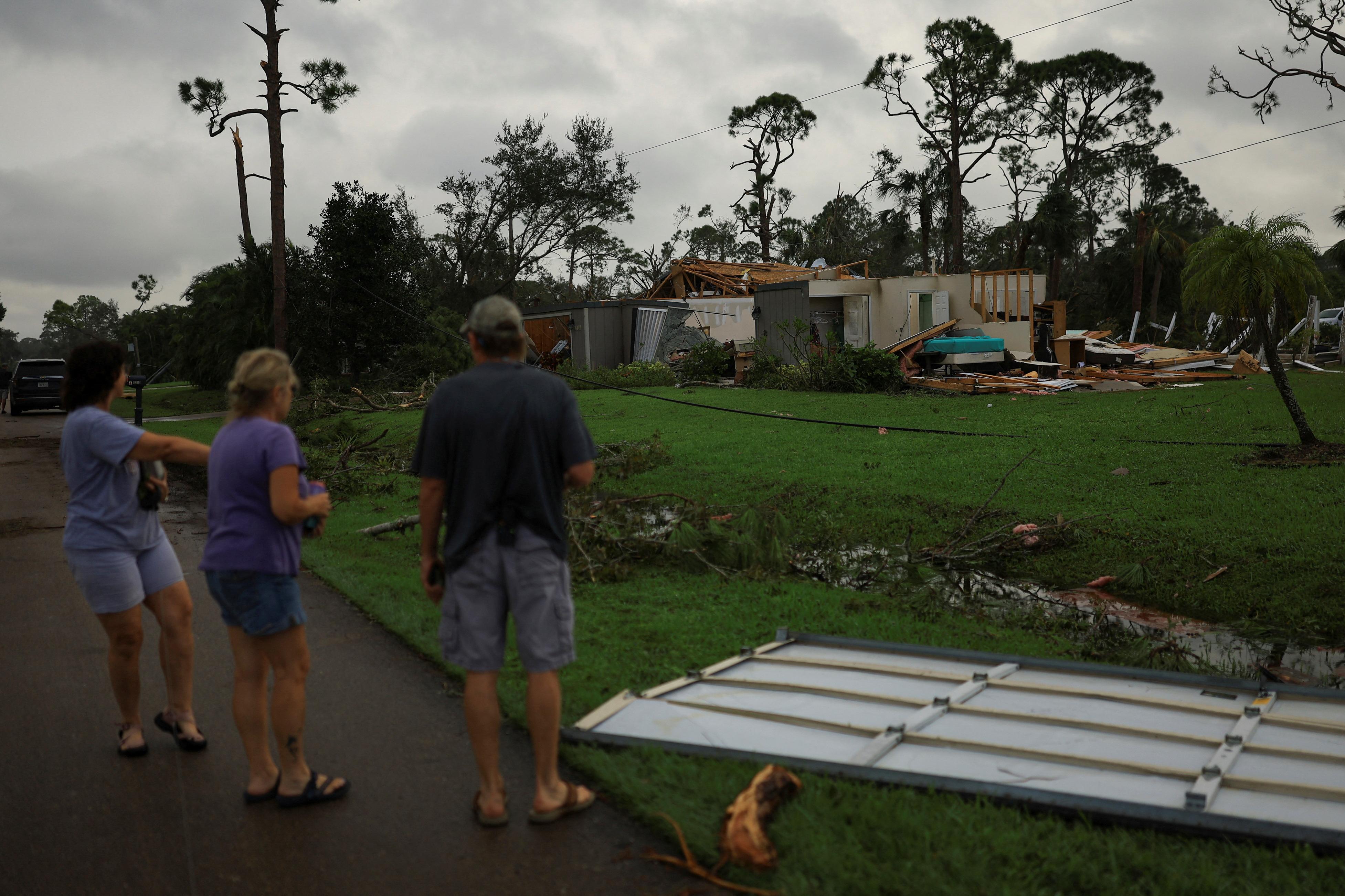 Hurrikan "Milton" In Florida - Aufräumen Nach Dem Sturm | BR24