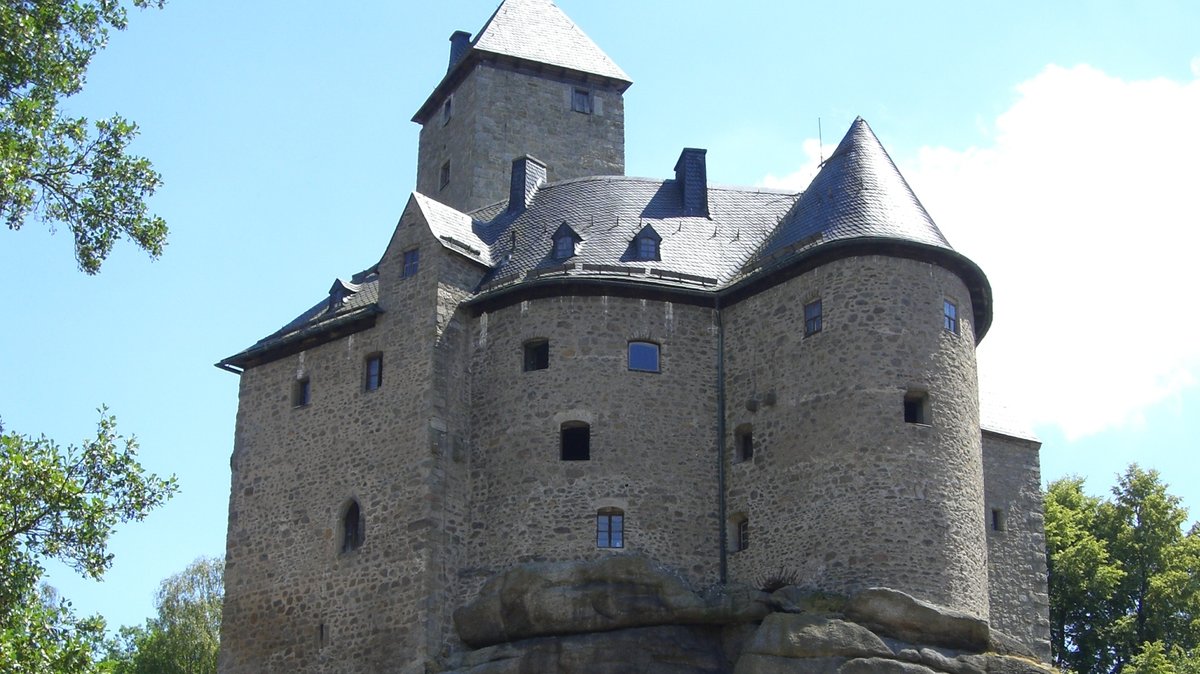 Die Burg Falkenberg bei Tirschenreuth