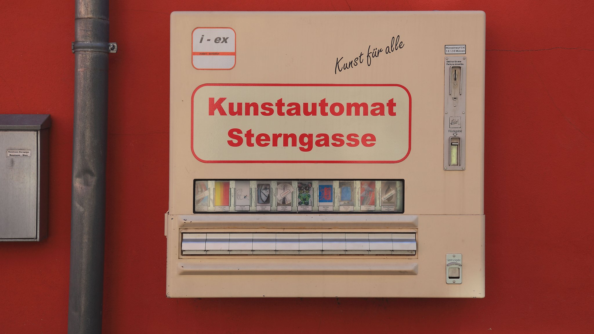 Kunst für alle: Der Kunstautomat in Nürnberg