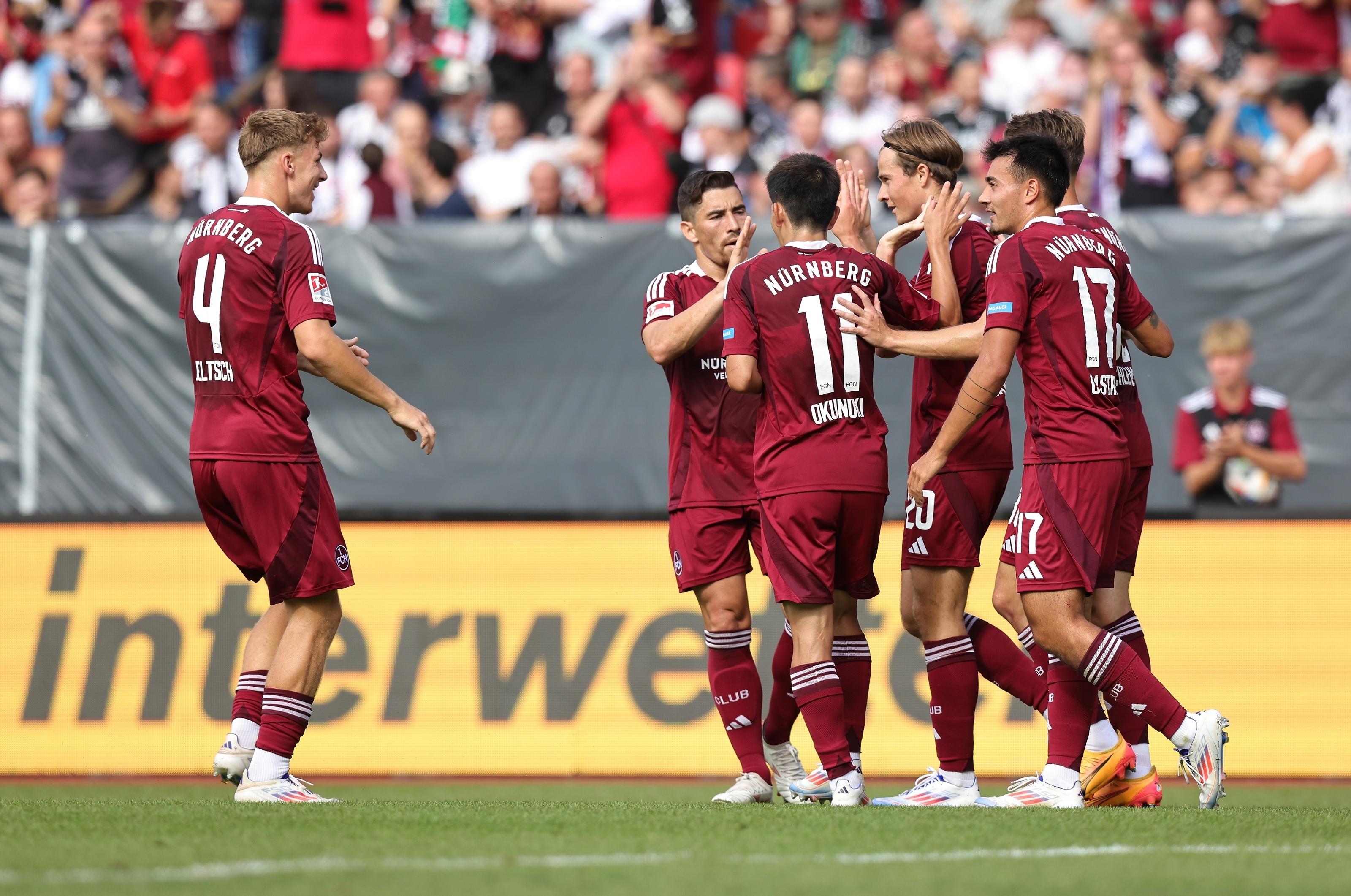 Jubel beim 1. FC Nürnberg