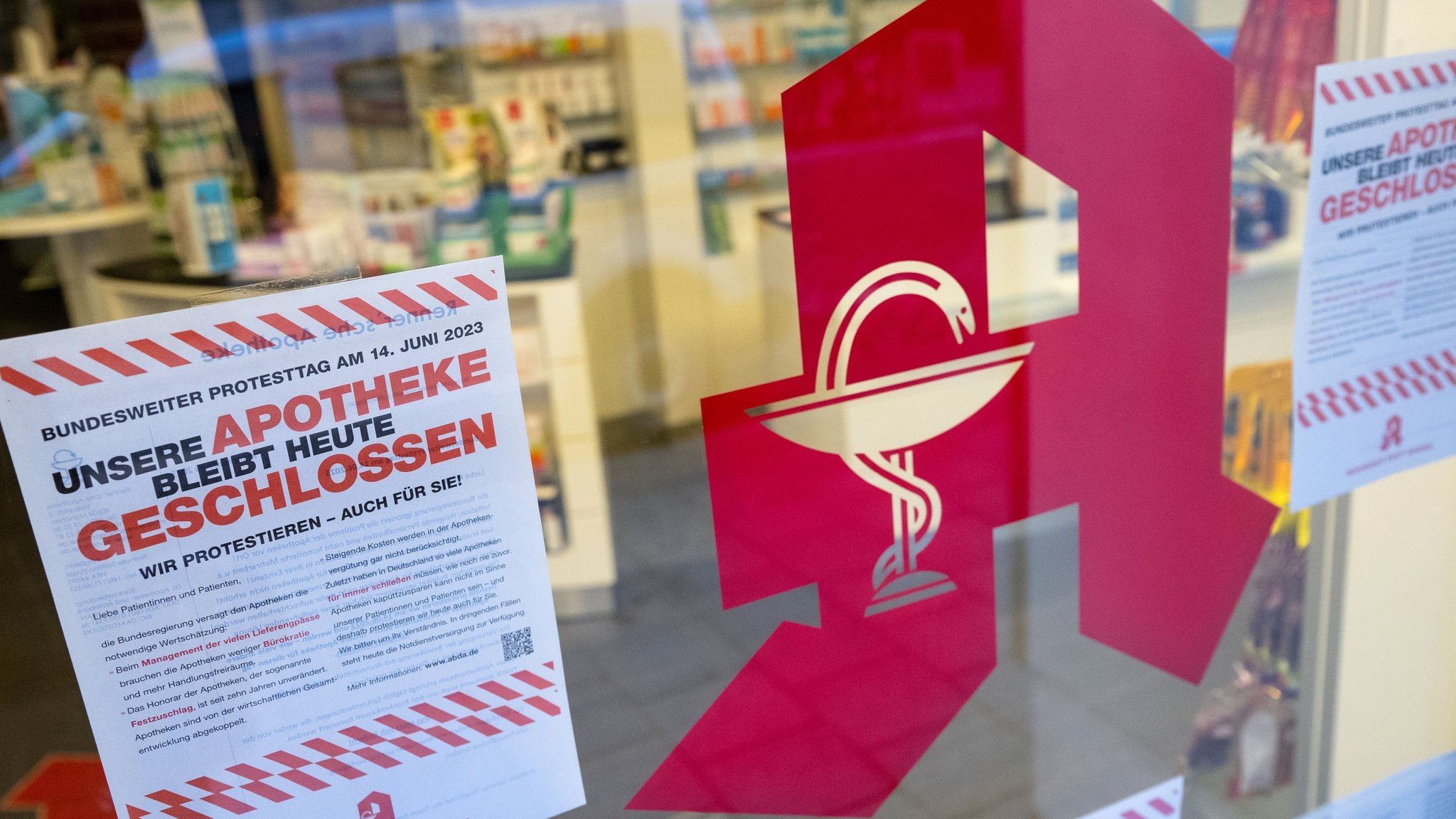 Protesttag der Apotheken in Bayern.