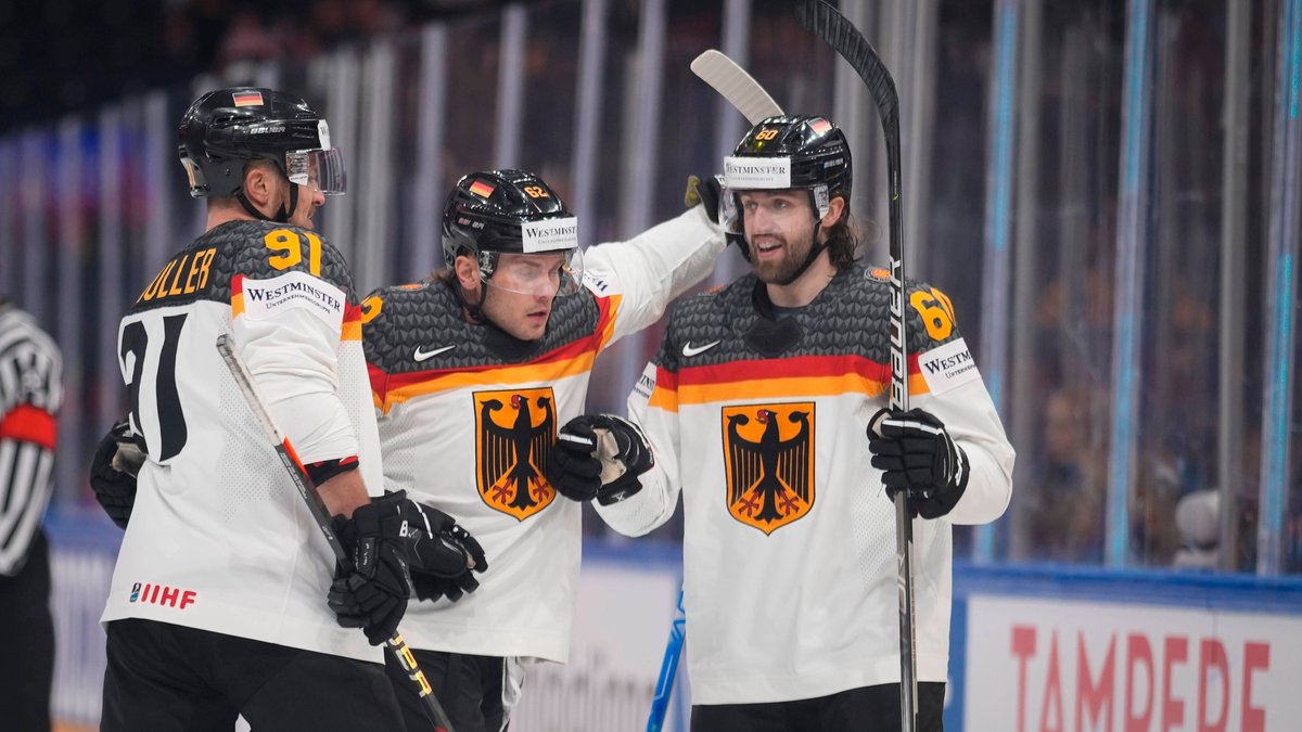 Eishockey-WM: Deutschland feiert dritten Sieg in Folge