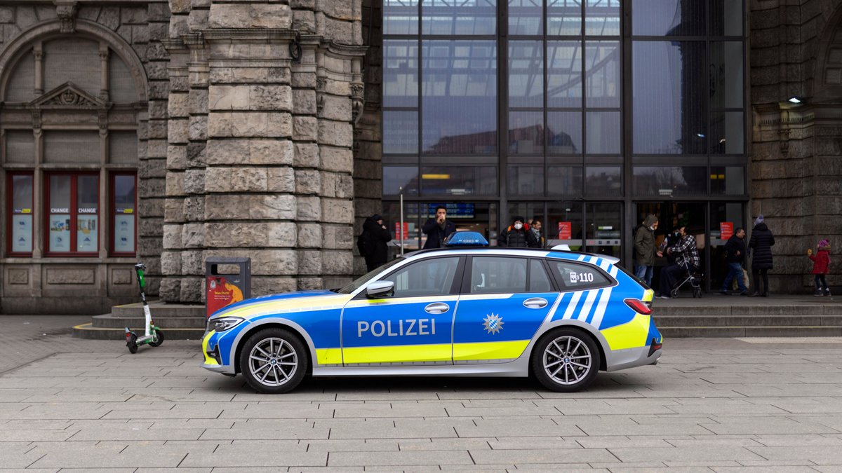 Archivbild: Polizei am Nürnberger Hauptbahnhof