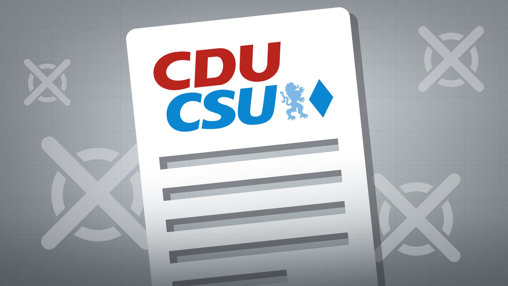 Das Wahlprogramm der Union zur Bundestagswahl