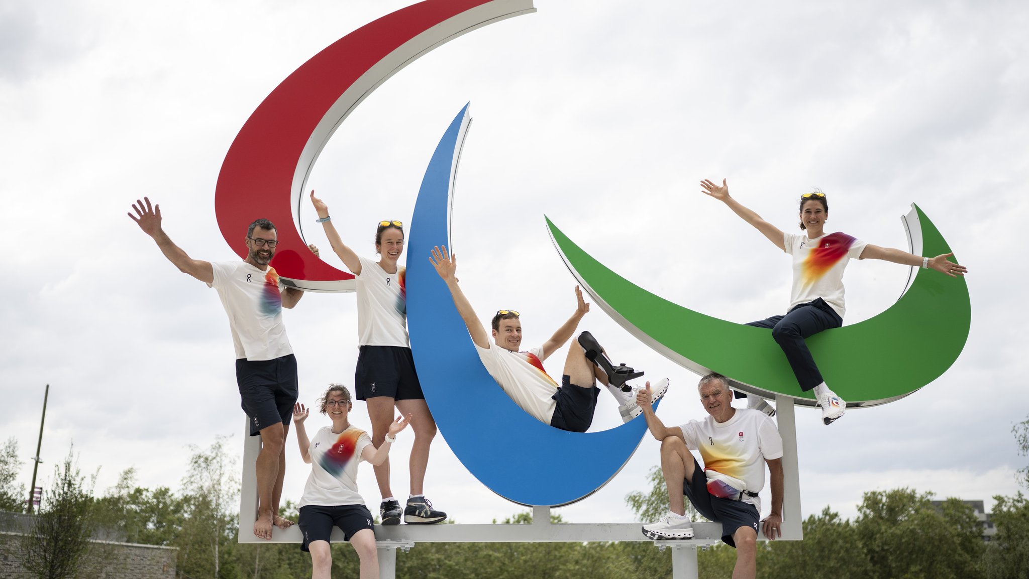 Sportler bei den Paralympics