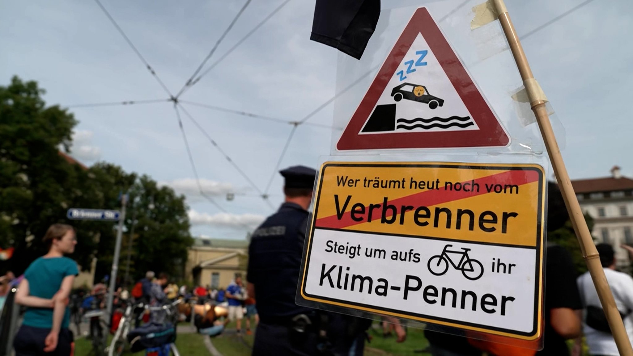 Blick auf Demo.