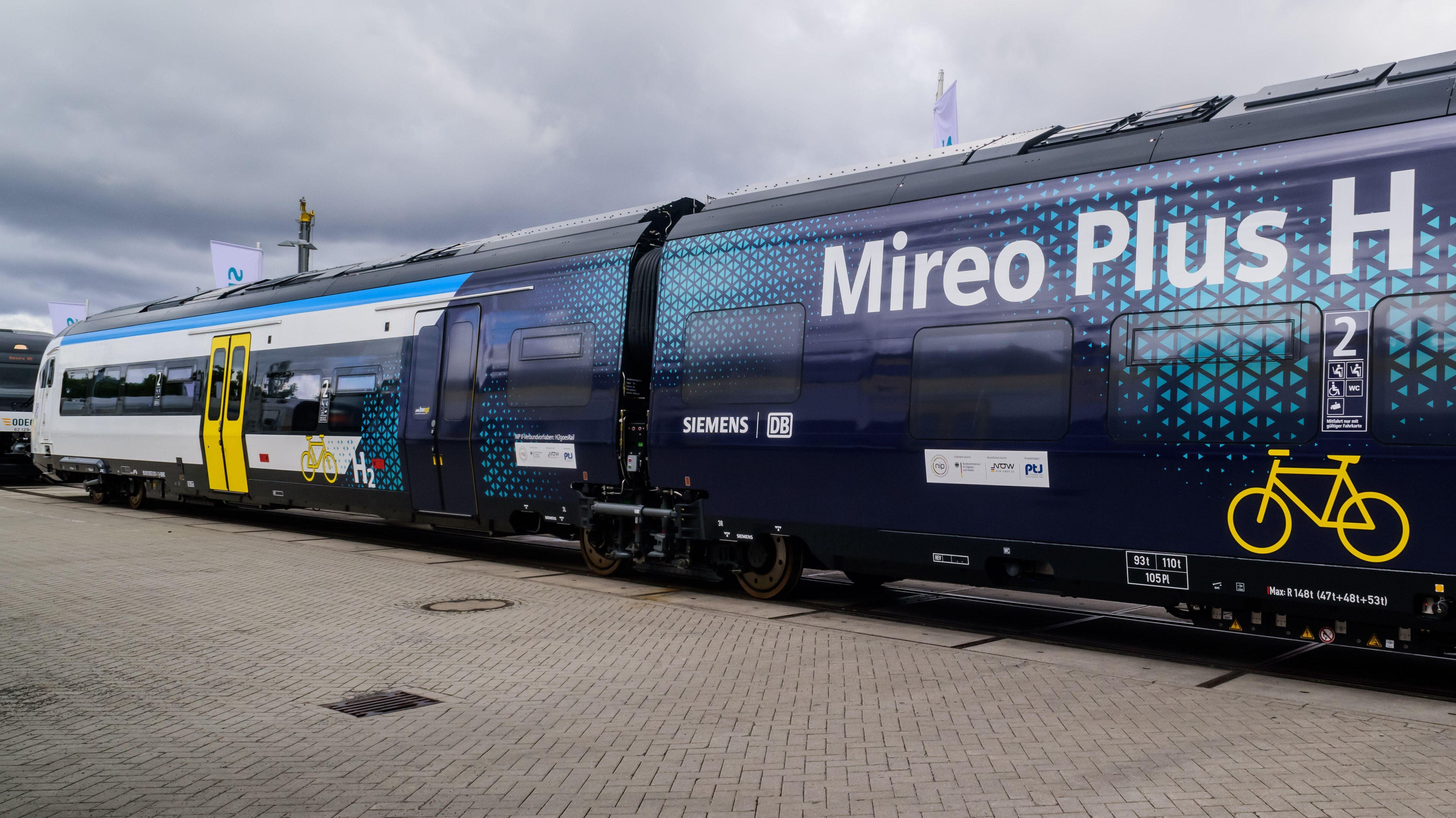 Berlin, Innotrans 2022, Siemens Wasserstoffzug Mireo Plus H