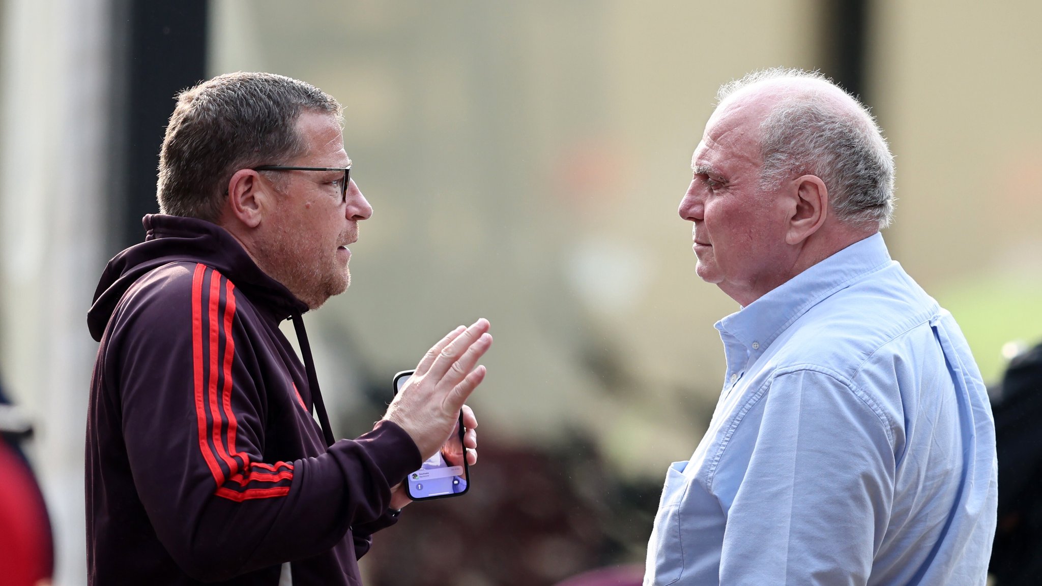 Max Eberl und Uli Hoeneß