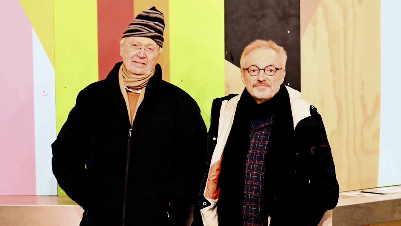 Gerhard Polt und Josef Hader | Bild: picture alliance/dpa | Lucas Caspari Gerhard Polt und Josef Hader