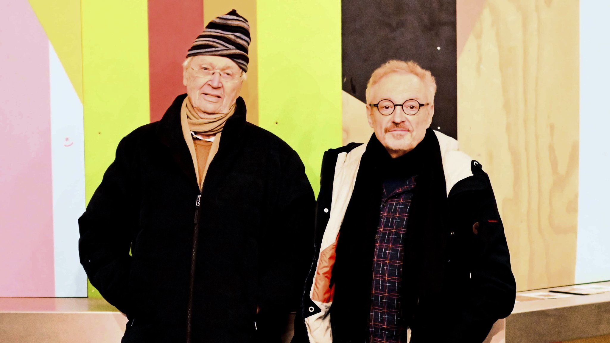 Gerhard Polt und Josef Hader | Bild: picture alliance/dpa | Lucas Caspari Gerhard Polt und Josef Hader