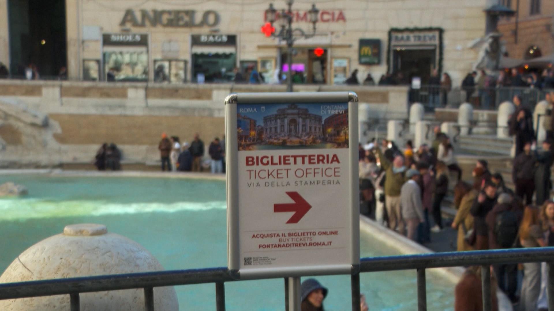 Rom verlangt von Touristen Eintritt für den Trevi-Brunnen