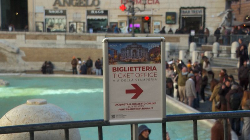 Rom verlangt von Touristen Eintritt für den Trevi-Brunnen | Bild: Bayerischer Rundfunk 2026 Rom verlangt von Touristen Eintritt für den Trevi-Brunnen