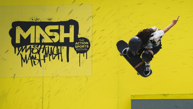 Munich Mash Skateboard | Bild: pa/dpa Munich Mash Skateboard