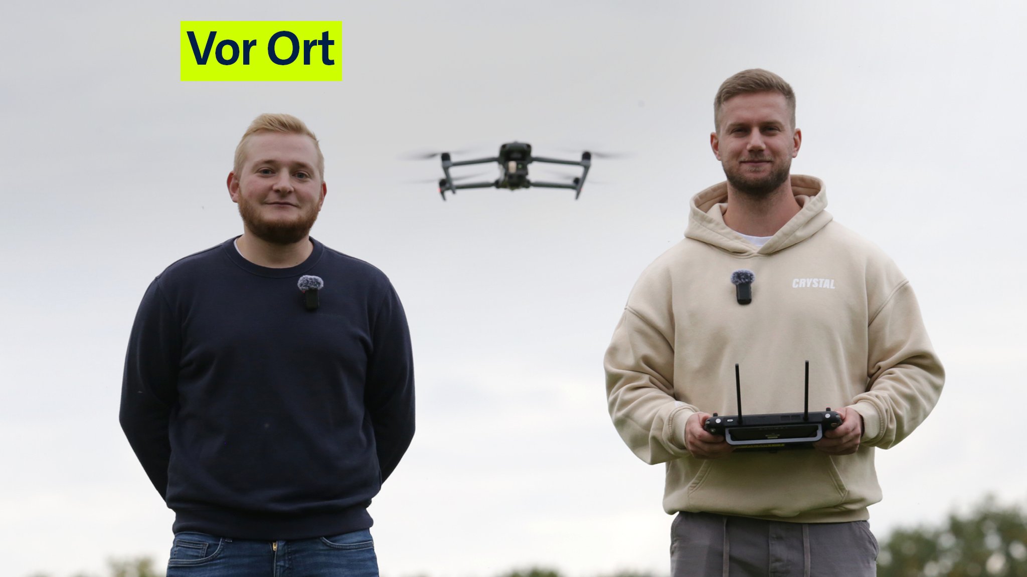 Unterwegs mit der Drohnen-Polizei: Hightech statt Hubschrauber