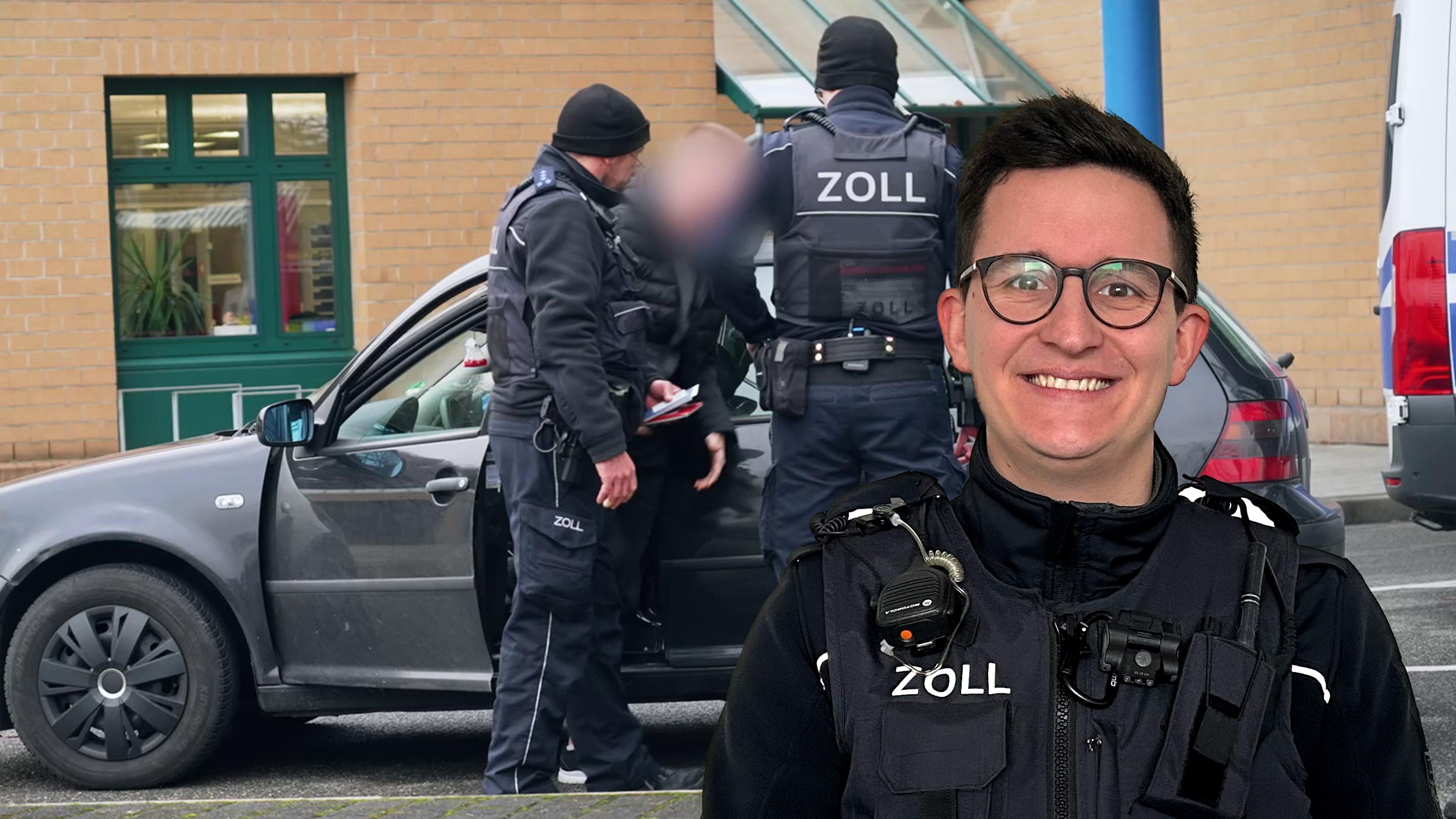An der Grenze in die Schweiz, Grenzkontrollposten Singen: Jeremy, Zollbeamter im gehobenen Dienst im Zollamt Singen an der Schweizer Grenze