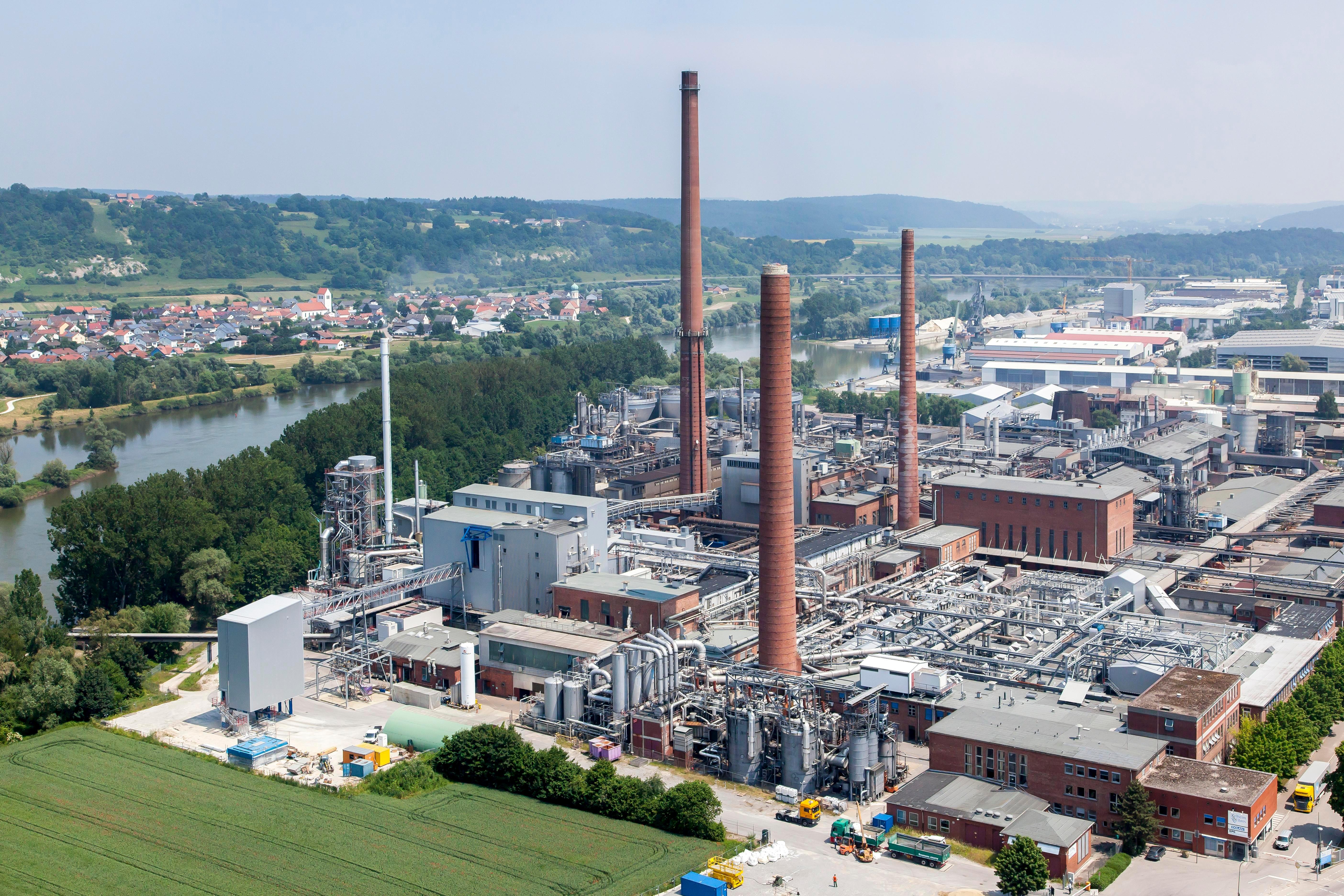 Luftaufnahme Kelheim Fibres GmbH