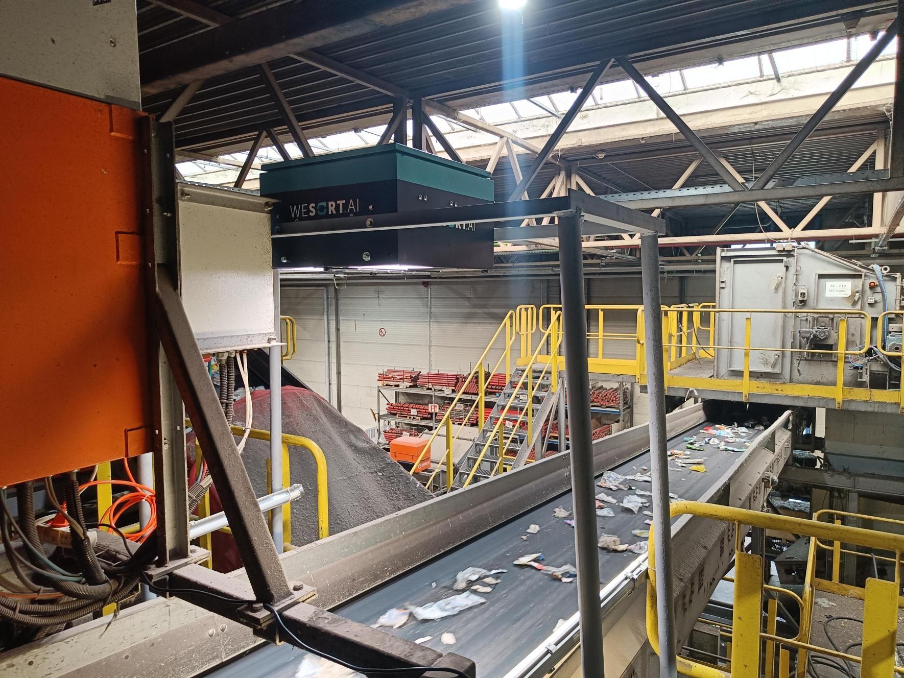 Die Müll-Sortierungsanlage der WeSort.AI GmbH