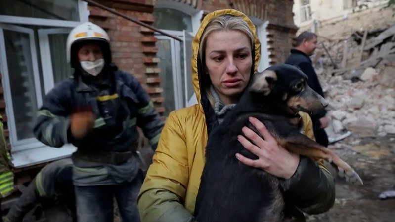 Wieder Angriffe auf ukrainische Städte