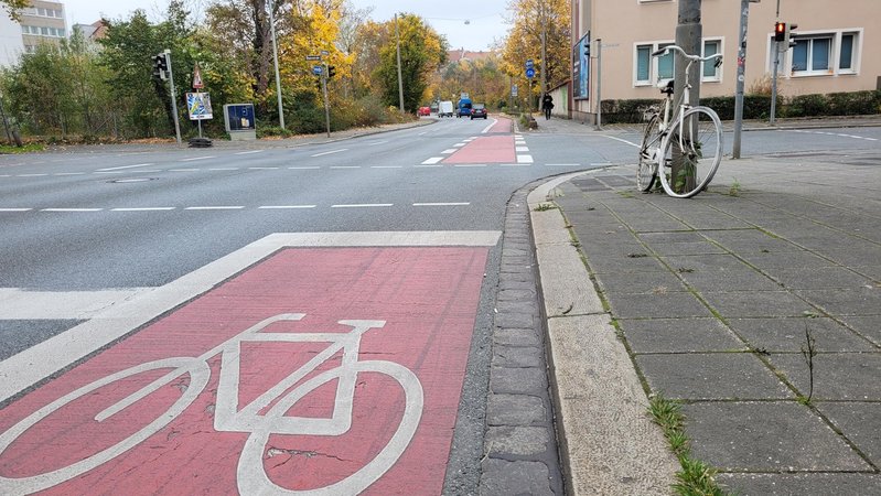Ein Radweg | Bild: BR / Franz-Martin Engeser Ein Radweg