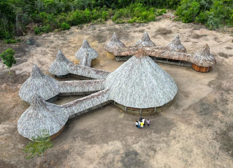 Die Academia Agroforestal in Form einer Blüte