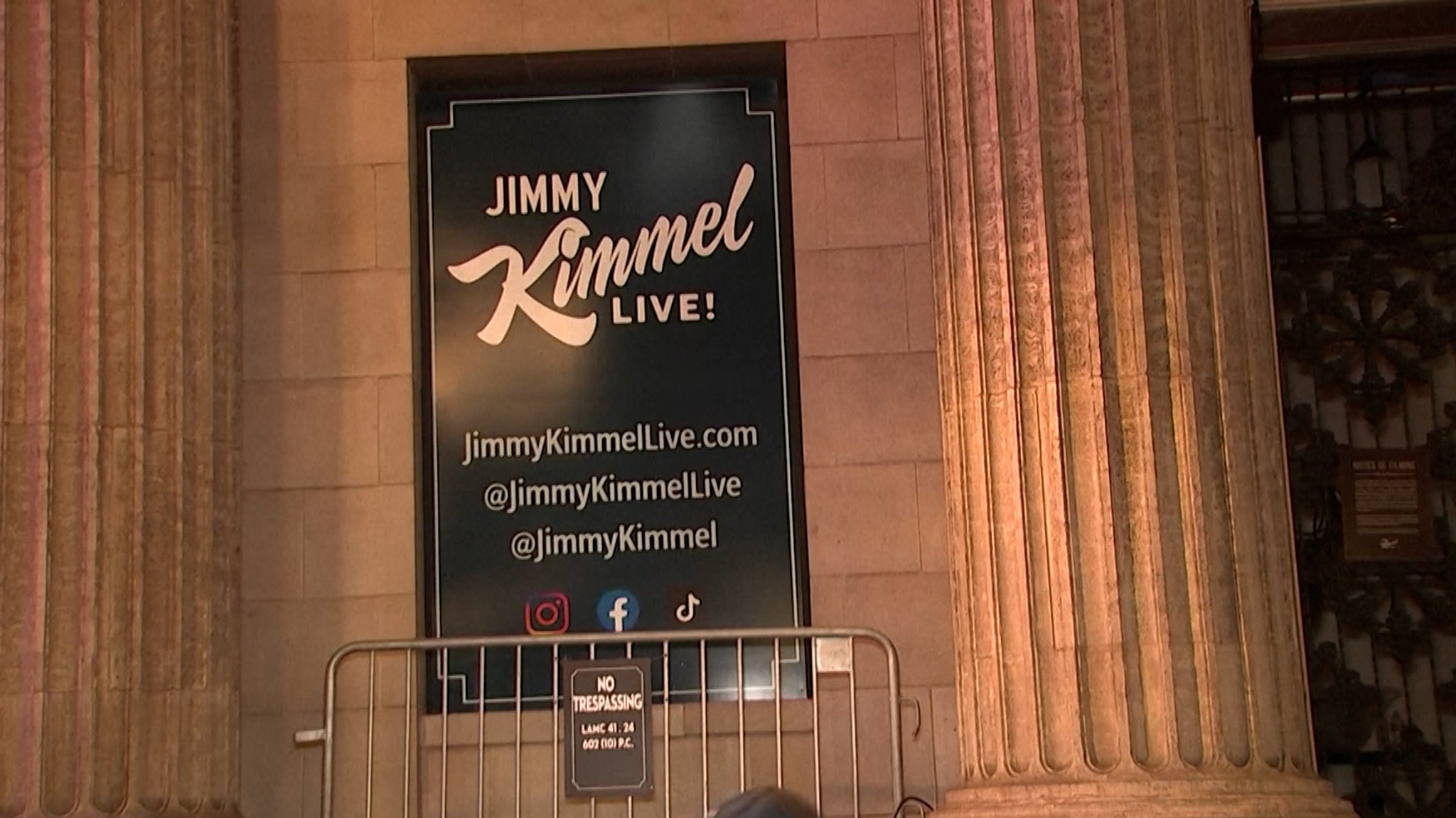 Jimmy Kimmel Live Studio in Los Angeles
