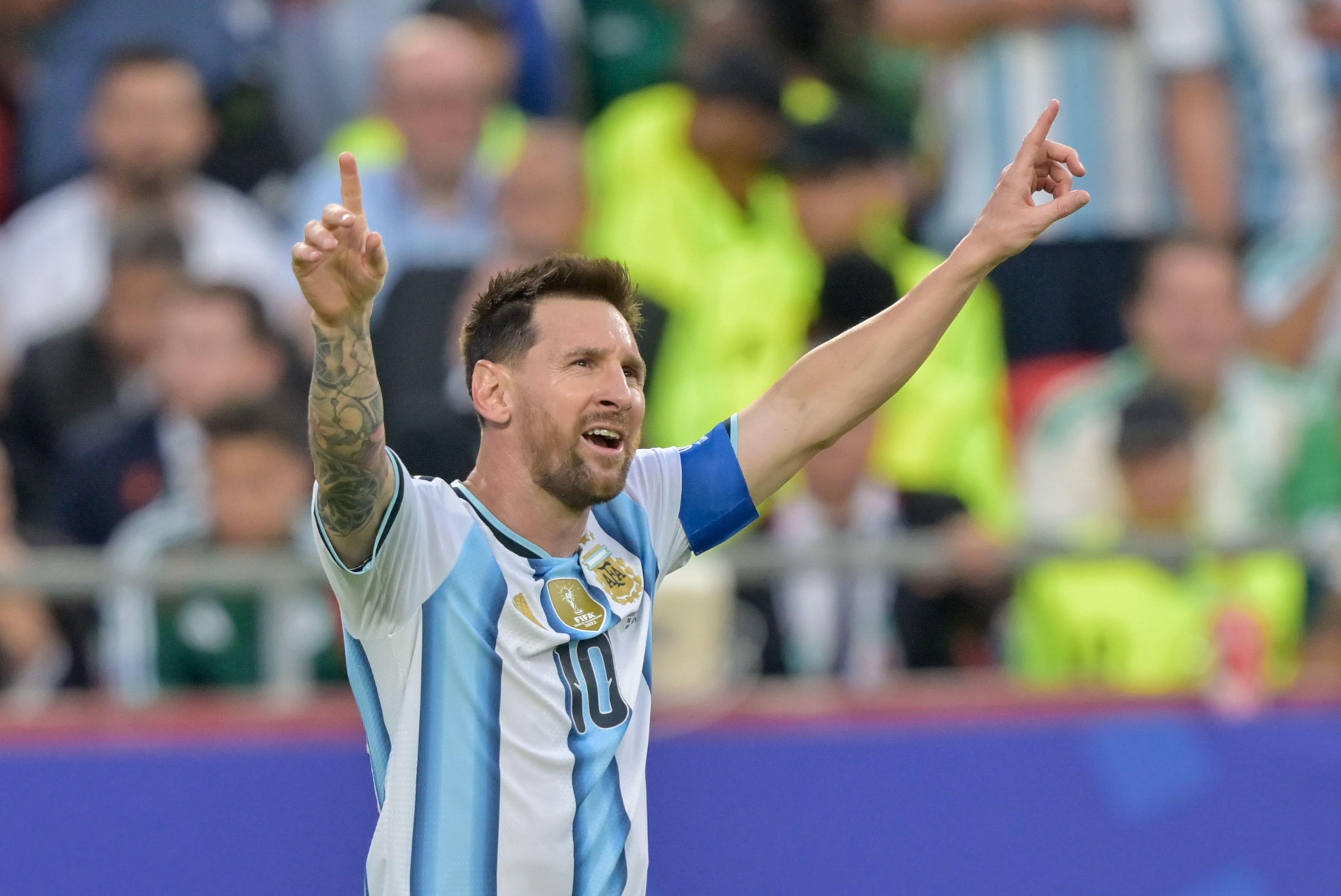 Lionel Messi hat sich einen weiteren Rekord geschnappt | Bild:picture alliance / Sipa USA | Nexpher Images