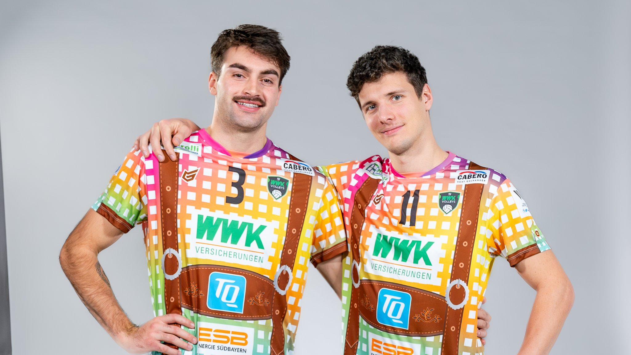 WWK Volleys Herrsching: Regenbogen-Lederhosen für mehr Toleranz