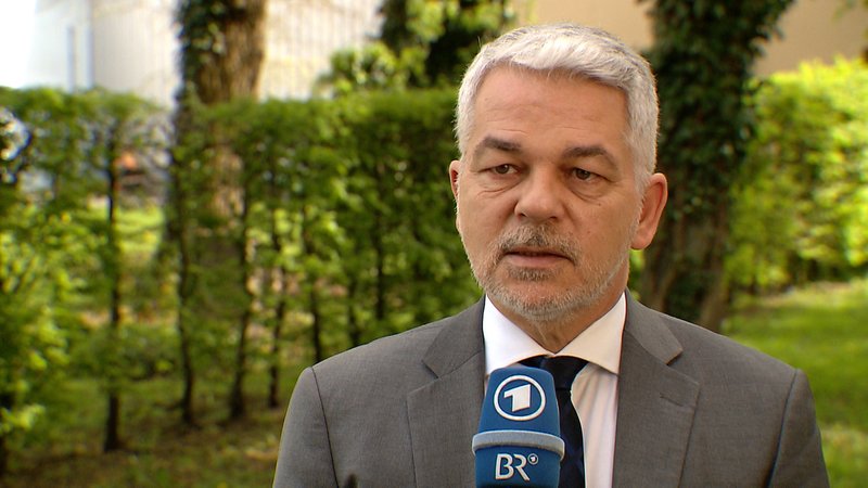 Carlo Masala, Militärexperte, im Interview mit dem BR | Bild: BR Carlo Masala, Militärexperte, im Interview mit dem BR