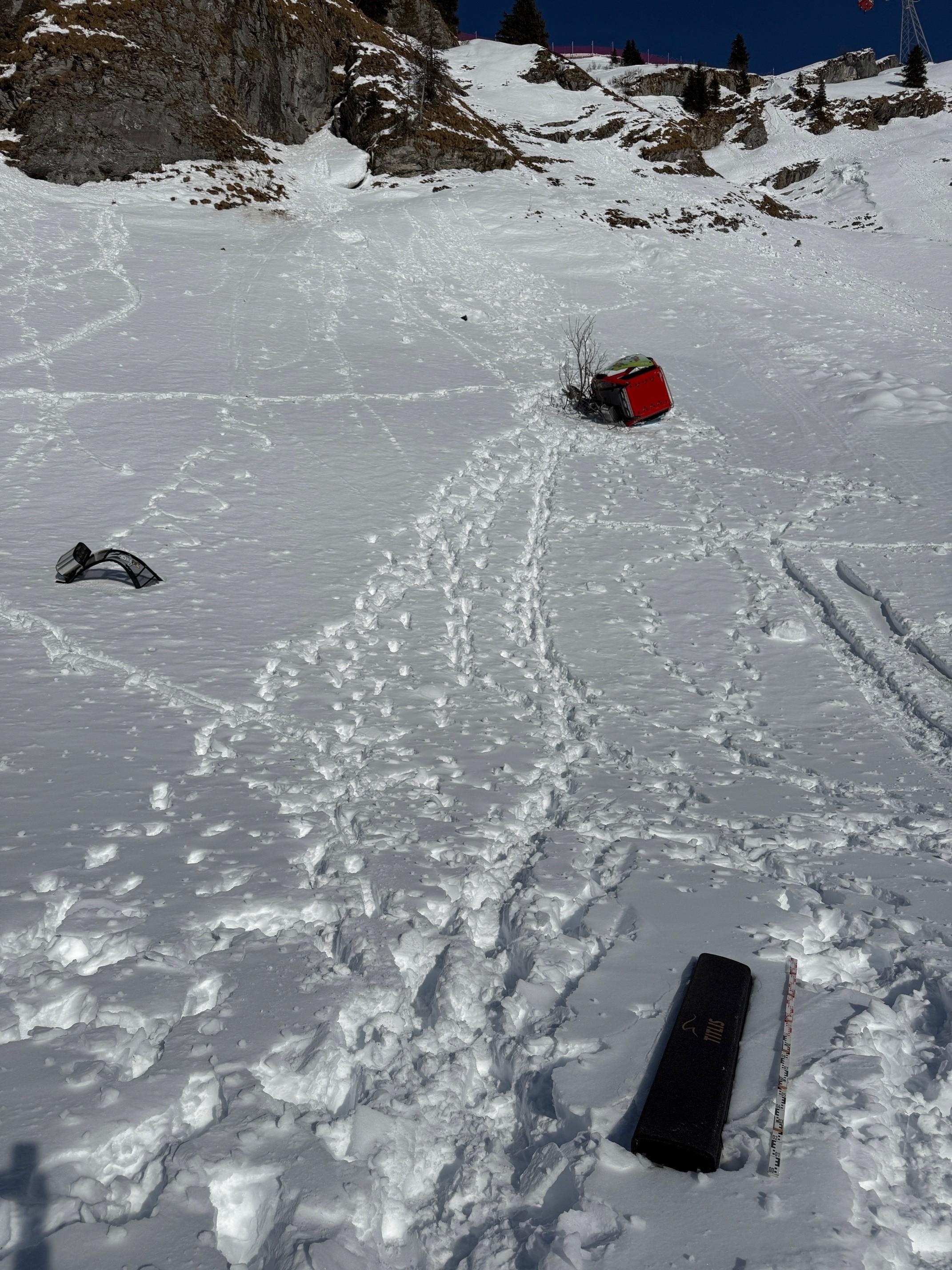 Gondel in Schweizer Skigebiet Engelberg abgestürzt