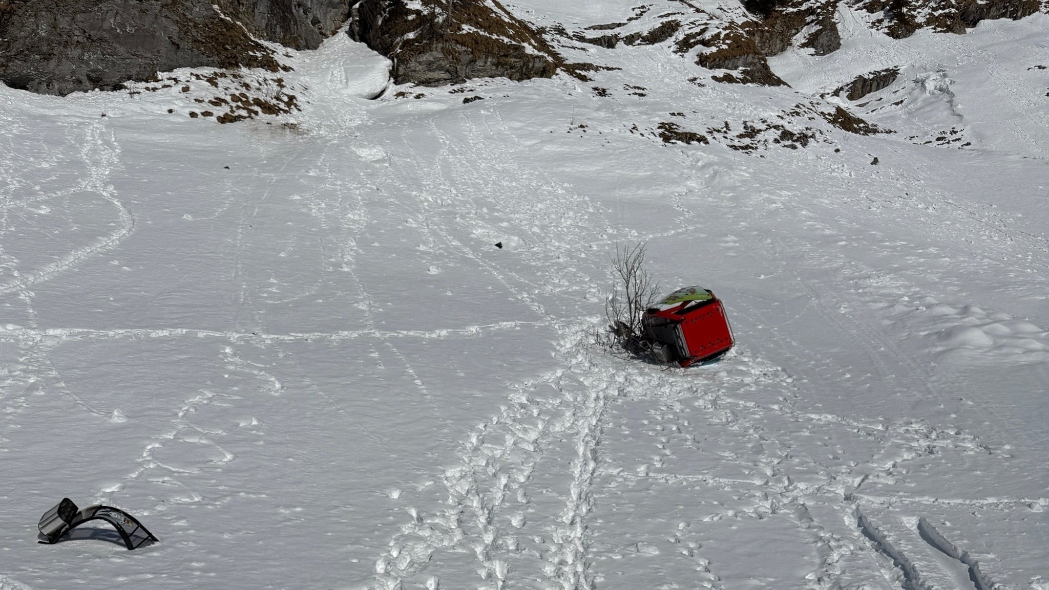 Gondel in Schweizer Skigebiet Engelberg abgestürzt