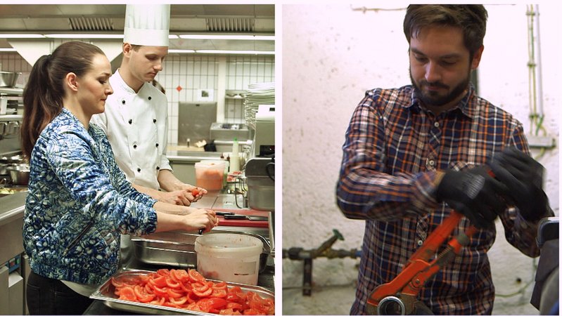 Immer mehr Ausbildungsstellen können nicht besetzt werden | Bild: BR Immer mehr Ausbildungsstellen können nicht besetzt werden