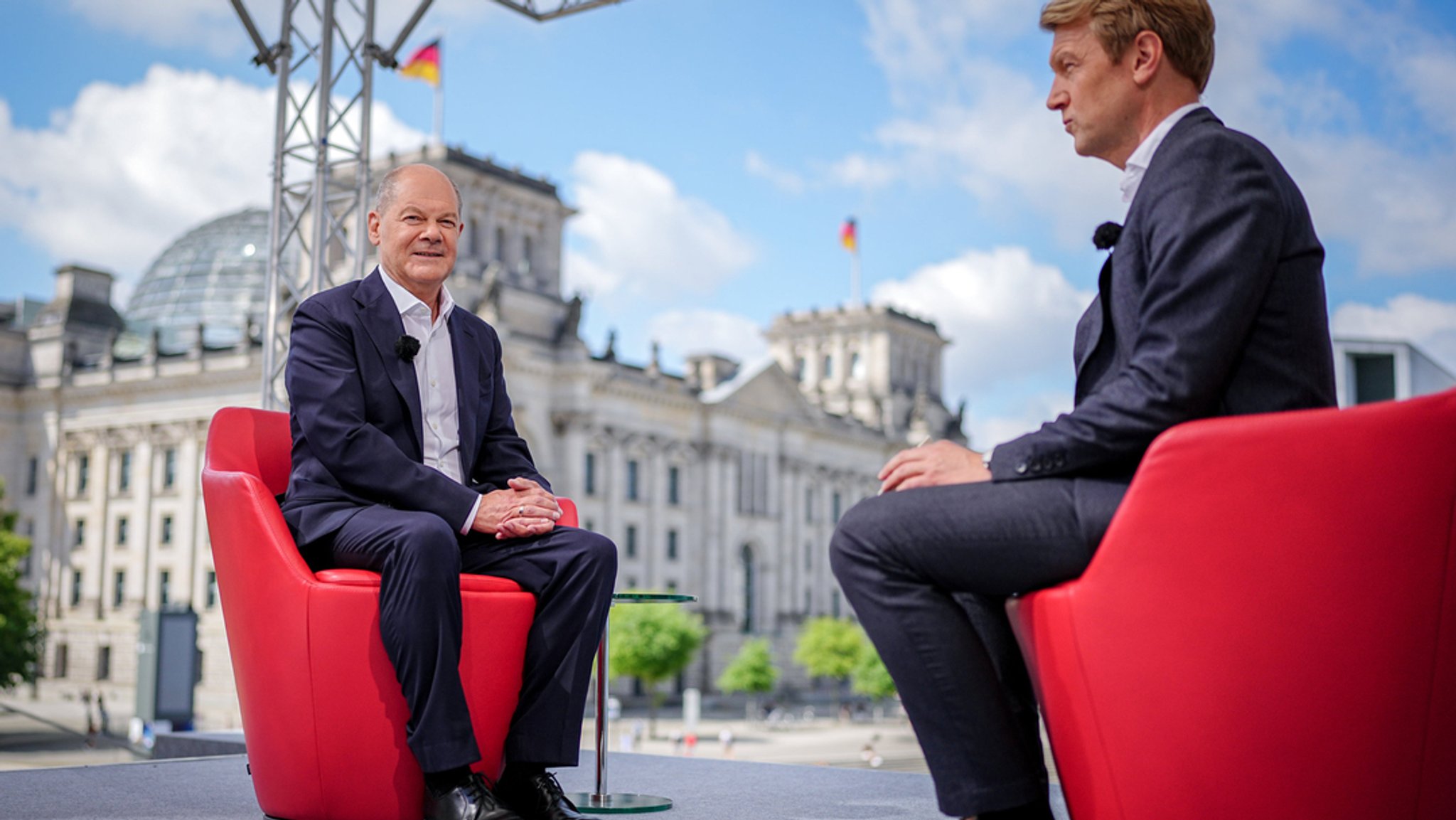 23.6.2023: Kanzler Scholz beim Sommerinterview 