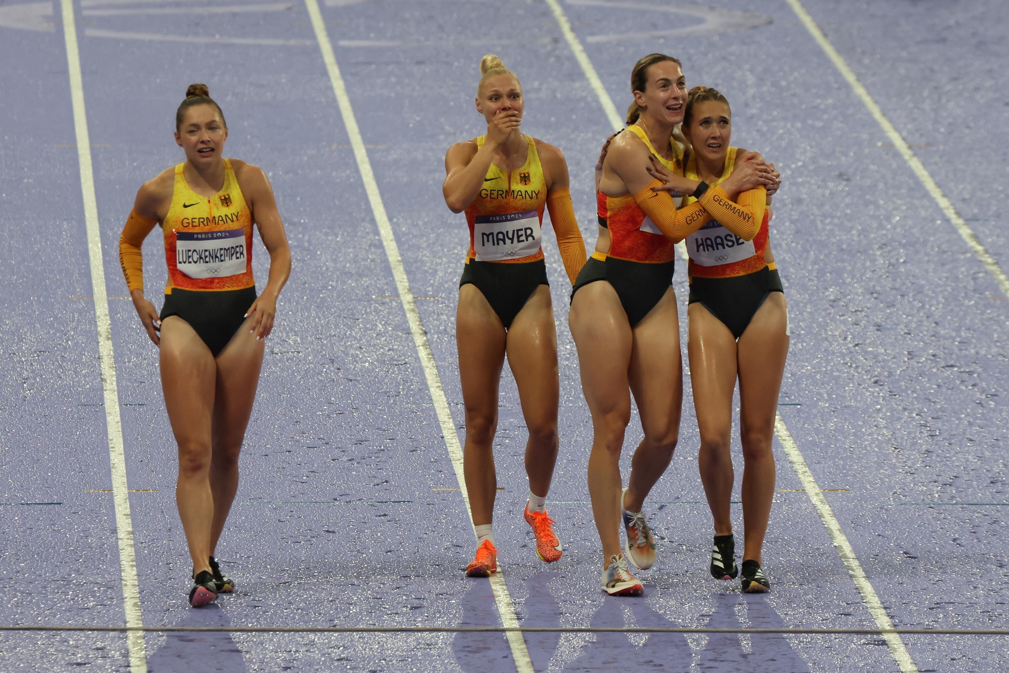 4x100m-Staffel Frauen