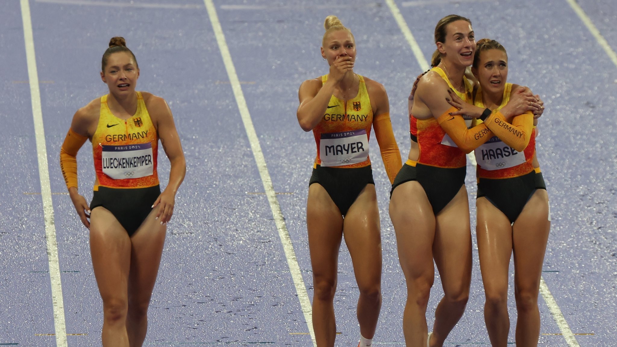 4x100m-Staffel Frauen