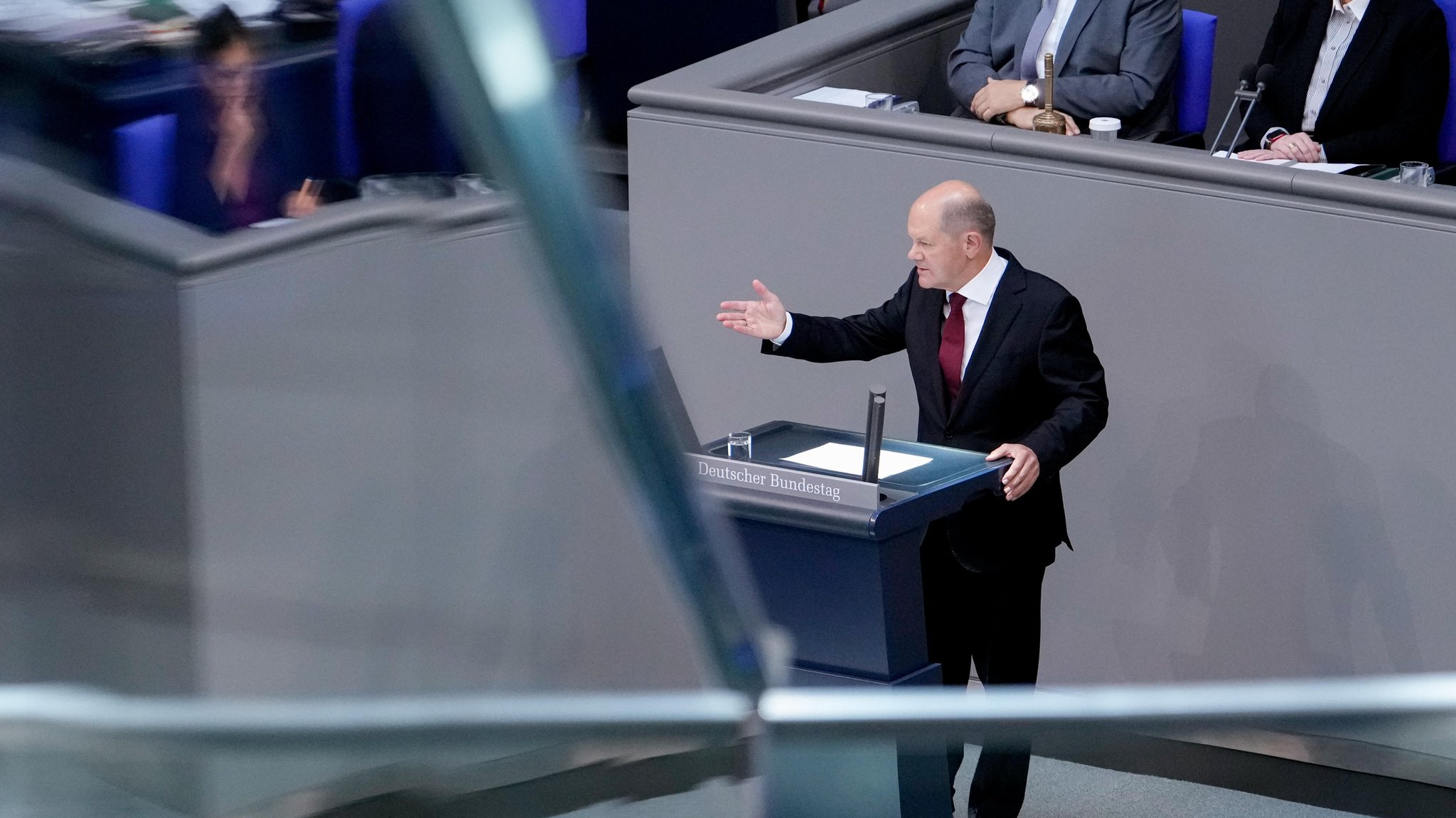 Archivbild: Scholz im Bundestag