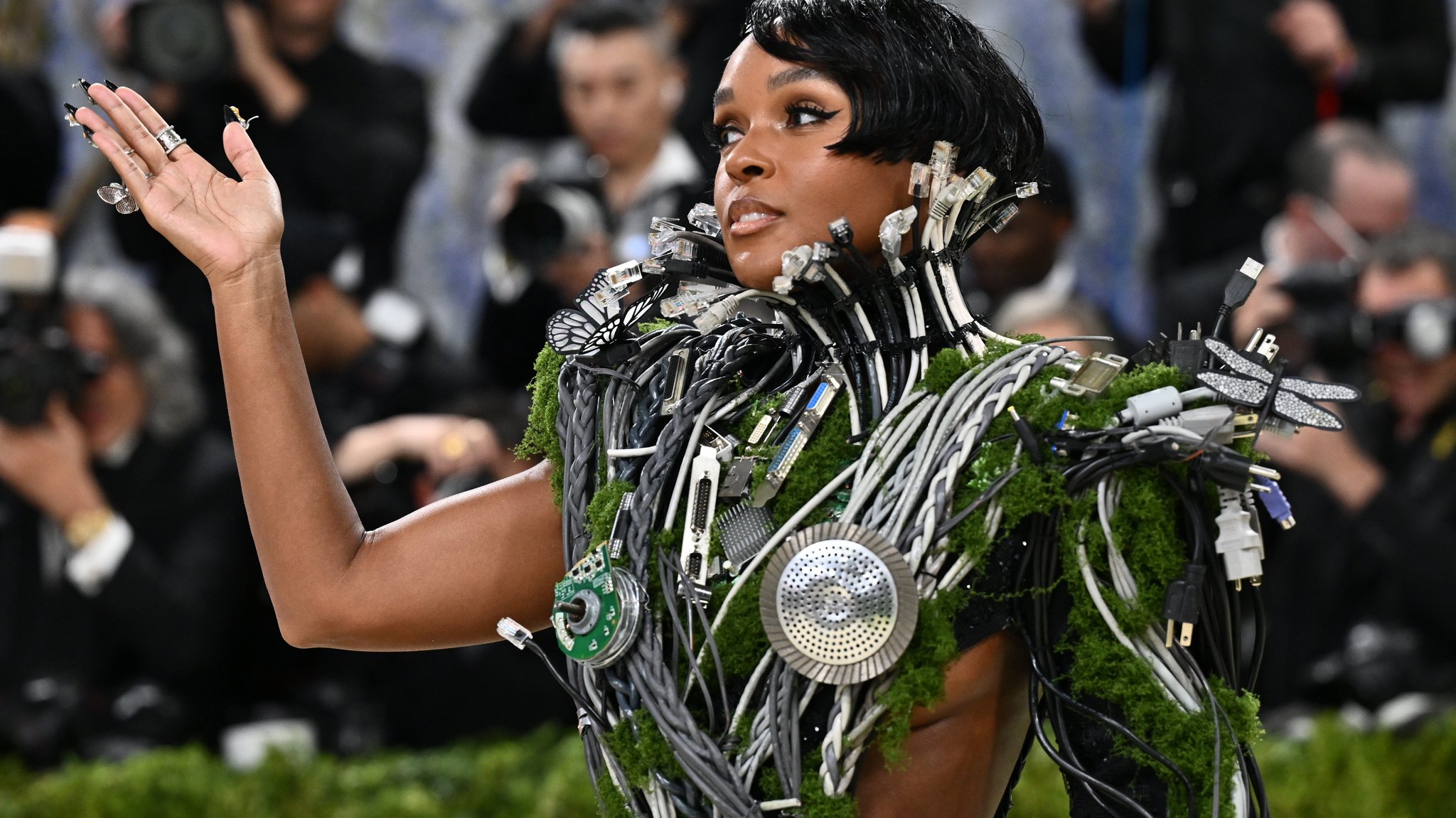Kam als Cyborg zur Met-Gala: Sängerin Janelle Monáe