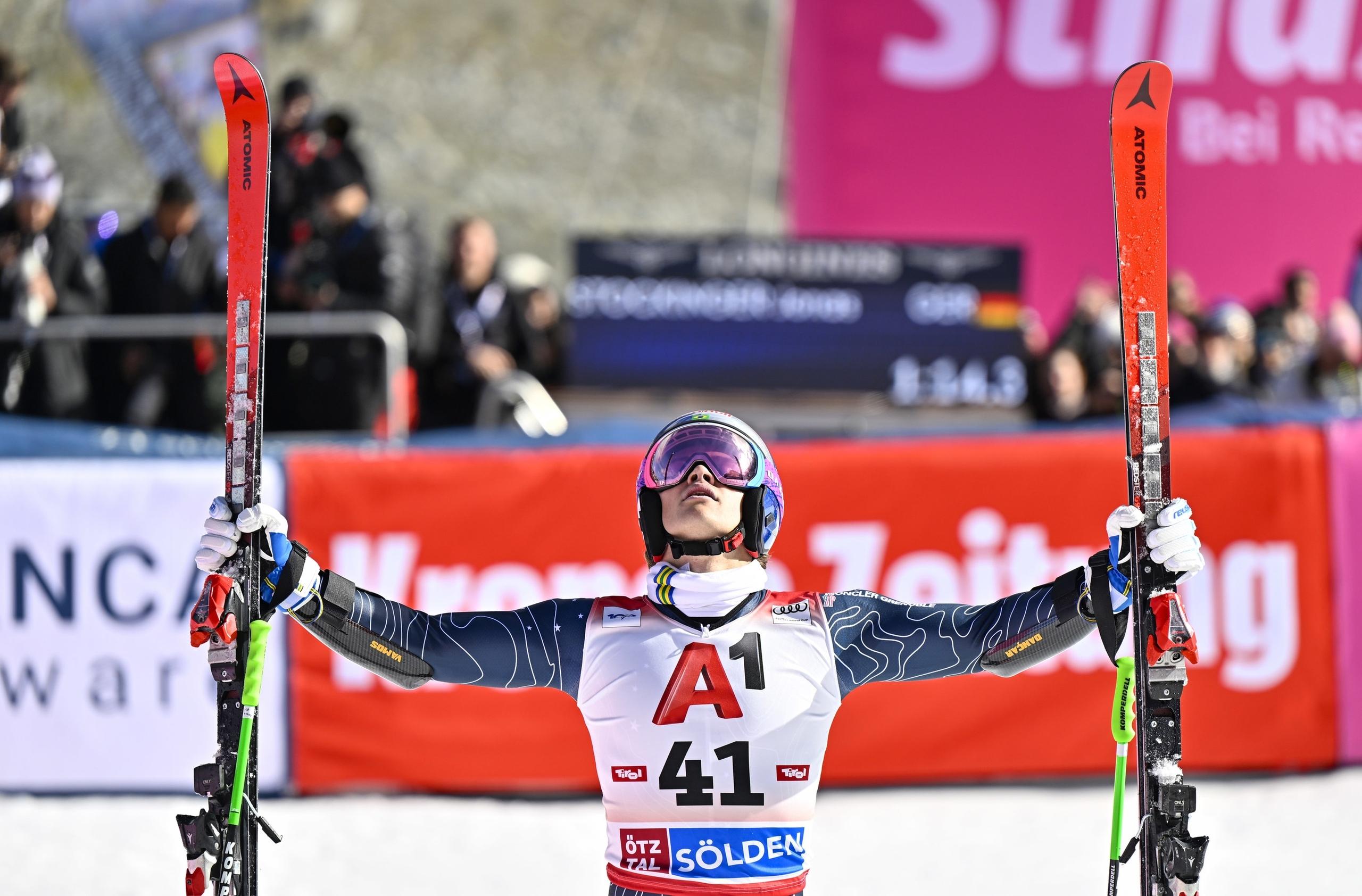 Der Norweger Lucas Braathen tanzte für Brasilien durch die Tore