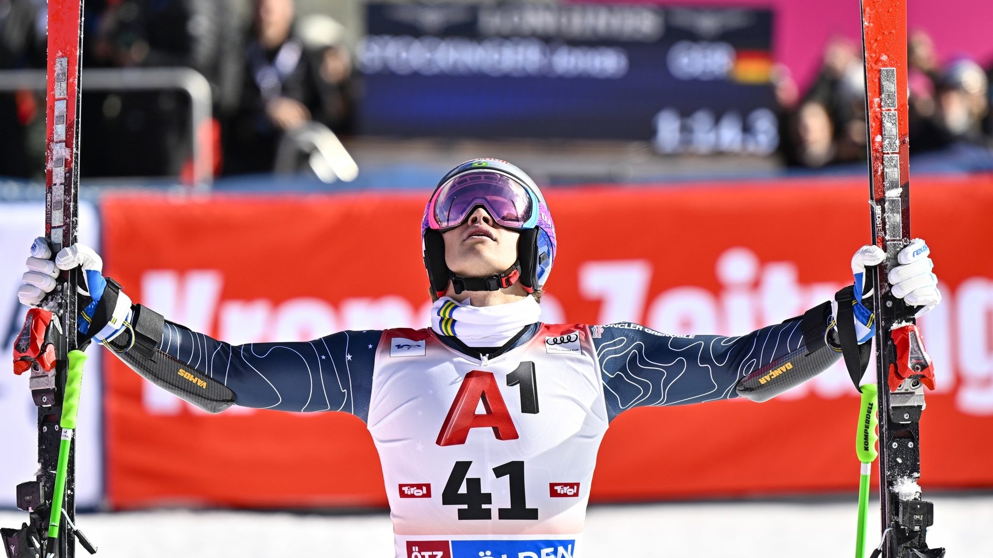 Der Norweger Lucas Braathen tanzte für Brasilien durch die Tore