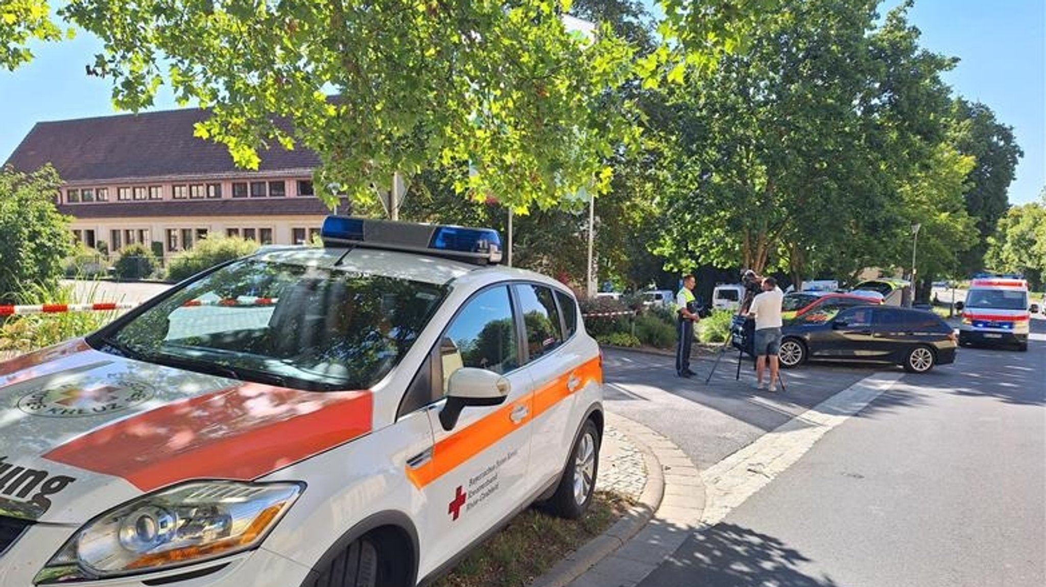 Großaufgebot an Einsatzkräften in Mellrichstadt