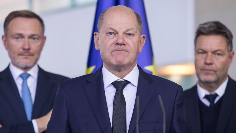 Finanzminister Lindner, Bundeskanzler Scholz und Wirtschaftsminister Habeck | Bild: picture alliance / PIC ONE | Ben Kriemann Finanzminister Lindner, Bundeskanzler Scholz und Wirtschaftsminister Habeck