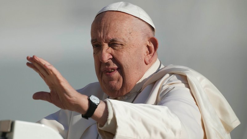 Papst Franziskus | Bild: dpa-Bildfunk/Alessandra Tarantino Papst Franziskus