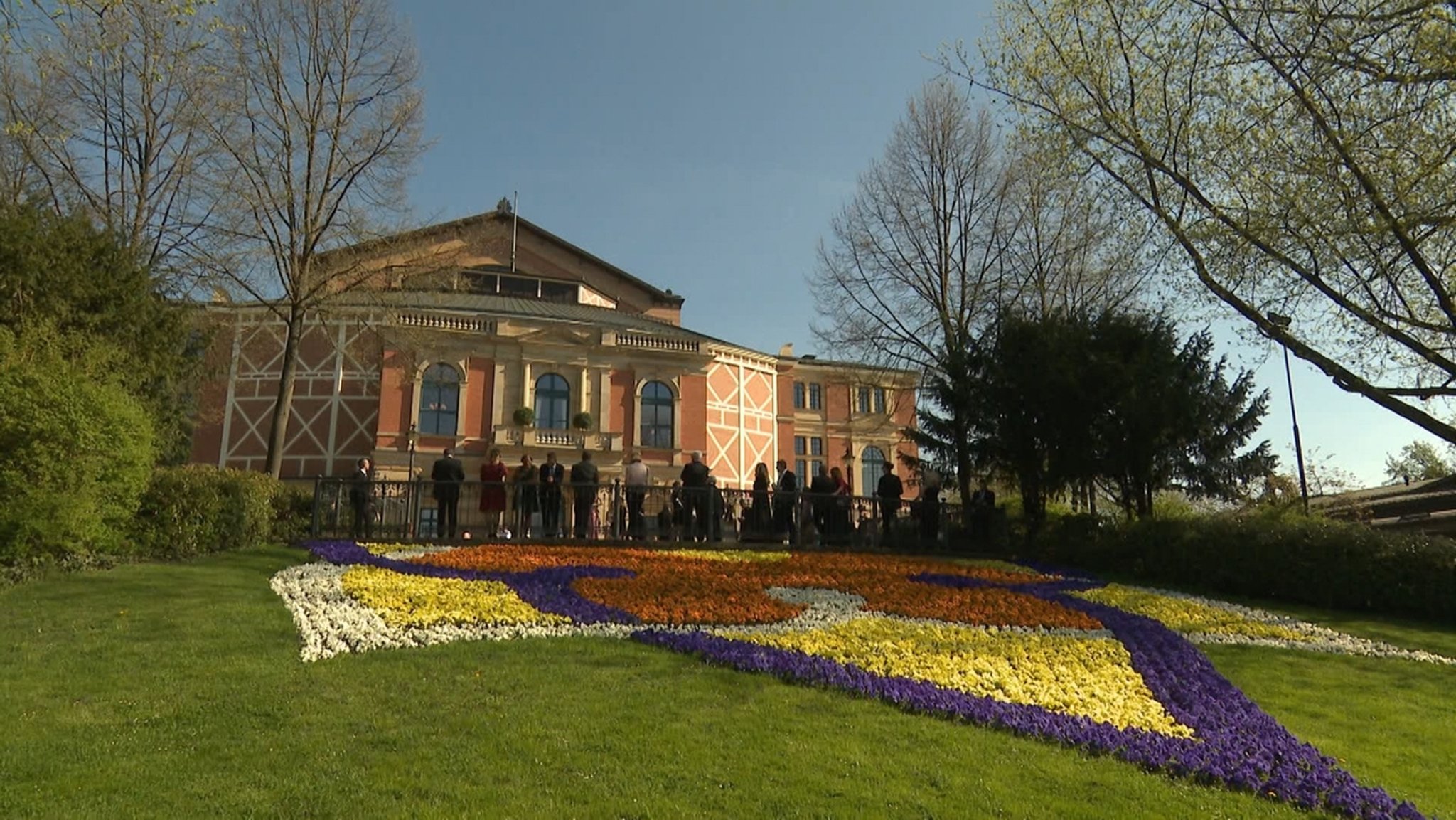 Das Festspielhaus in Bayreuth.